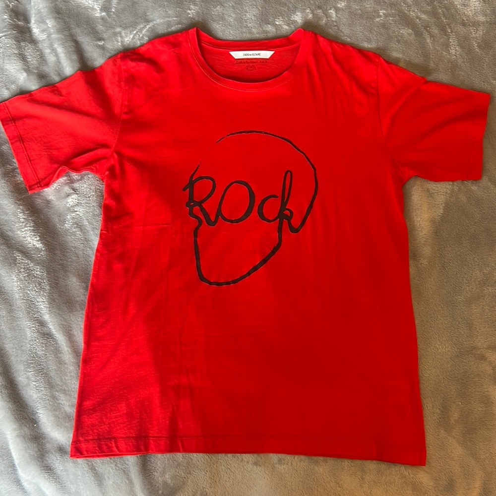 ZADIG&VOLTAIRE Tshirt, new, not worn, red, rock